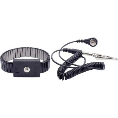 Quadrios ESD-armband Zwart Drukknop 4 mm Quadrios ESD-armband Zwart Drukknop 4 mm