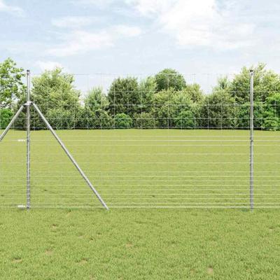 Weidehekwerk Zilver 25 x 1.5 m Gegalvaniseerd staal