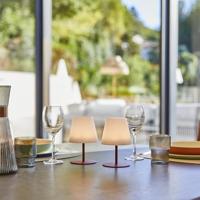 Set van 2 draadloze tafellampen - LUMISKY - TWINS - Terracota - H16 cm - LED - thumbnail