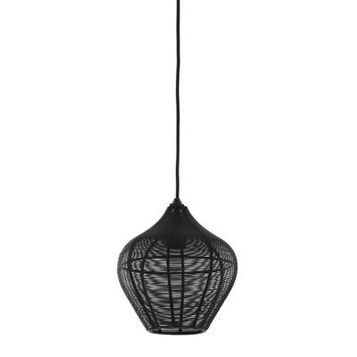 Light & Living Hanglamp 'Alvaro' 20cm, kleur Mat Zwart Light & Living Hanglamp 'Alvaro' 20cm, kleur Mat Zwart