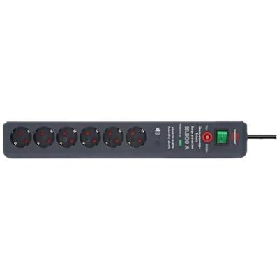 Brennenstuhl Stekkerdoos | 6 Gats | 45 cm | 3 m | Antraciet | 1159540376 - 1159540376