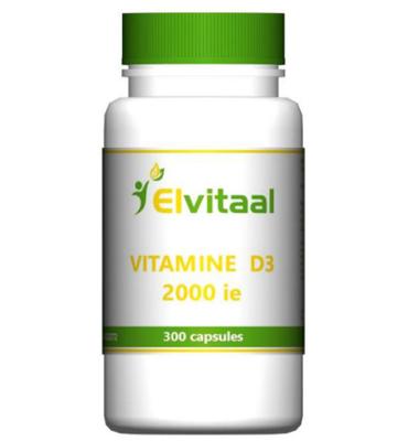 Elvitum Vitamine D3 2000IE Capsules Elvitum Vitamine D3 2000IE Capsules