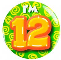 Button Klein 12 Jaar - thumbnail