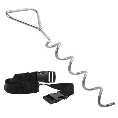 Hudora stalen grondankerset, 8dlg.