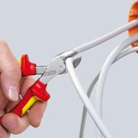 Knipex X-Cut 73 02 160 Werkplaats Zijkniptang Met facet 160 mm - thumbnail