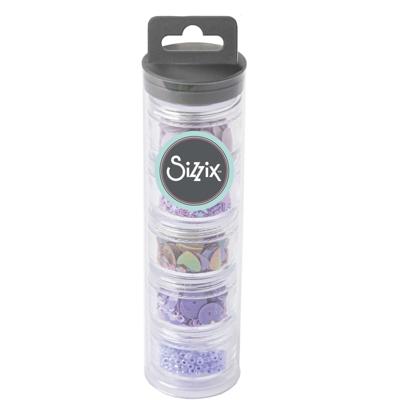Sizzix • sequins & beads lavender dust