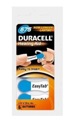 Duracell DA675 6x