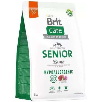 BRIT Care Hypoallergenic Senior Lamb with rice - droog hondenvoer - 3kg