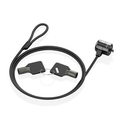 Veiligheidskabel Aisens ASLK-D40K04-BK 1,5 m