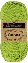 Scheepjes Catona 25g - 205 Kiwi - Haakgaren / Breigaren