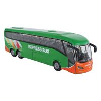 Kids Globe bus die cast met licht en geluid, 18,5cm - thumbnail