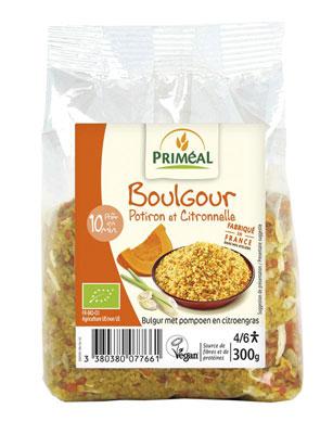 Primeal Bulgur met pompoen en citroengras bio 300 Gram
