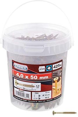Connex Pz-Schroef 4.0X50 Vz Emmer 425St - B30043 Connex Pz-Schroef 4.0X50 Vz Emmer 425St - B30043