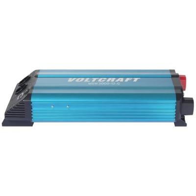 VOLTCRAFT MSW 3000-12-G Omvormer 3000 W 12 V/DC - 230 V/AC Gemodificeerde sinusvorm VOLTCRAFT MSW 3000-12-G Omvormer 3000 W 12 V/DC - 230 V/AC Gemodificeerde sinusvorm