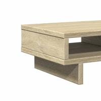Monitorstandaard 50x27x15 cm bewerkt hout sonoma eikenkleurig - thumbnail
