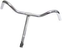 Ergotec Stuur Omafiets Post 22,2 / 600 / 22,2 mm Chroom - thumbnail