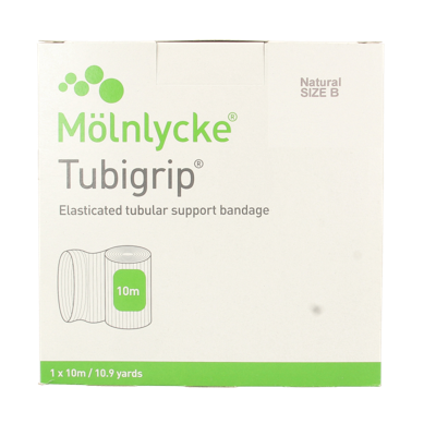 Tubigrip Elastisch buisverband B 10m x 6.25cm wit 1 Stuks Tubigrip Elastisch buisverband B 10m x 6.25cm wit 1 Stuks