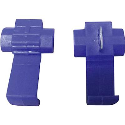 TRU COMPONENTS Snelklemverbinder Flexibel: 1-2.5 mm² Massief: 1-2.5 mm² Aantal polen: 2 Blauw 5 stuk(s)