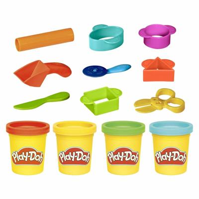 Play-Doh, mijn eerste set met 4 potjes boetseerklei, voor kinderen vanaf 3 jaar