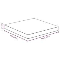 Tafelblad 50x50x4 cm bamboe - thumbnail
