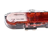 Axa Achterlicht slim steady 50mm led dynamo zwart - thumbnail