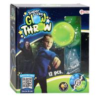 Toi-Toys Sticky stretch ballen glow in the dark, 12st - thumbnail