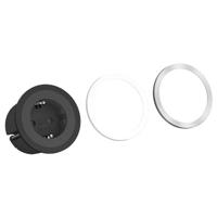 Bachmann 926.000 Stopcontact (onderbouw) Aanraakbeveiliging IP20 Zwart - thumbnail