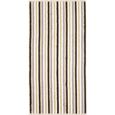 Cawö Cawo Shades Streifen Gastendoekje 30x50 sand