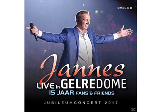 Jannes Live In Gelredome: 15 Jaar Fans & Friends (DVD + CD) - CD (8714069108318)