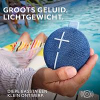 Ultimate Ears Miniroll Bluetooth luidspreker Waterdicht, Stofdicht, Spatwaterdicht, Draagbaar Blauw - thumbnail