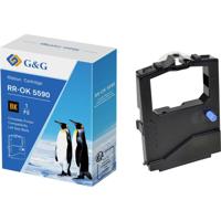 G&G Kleurtape RR-OK-5590-BK-S-1.6M Geschikt voor apparatuur (merk): OKI Zwart 1 stuk(s) - thumbnail