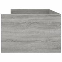 Bedframe met lades grijs sonoma eikenkleurig 100x200 cm - thumbnail