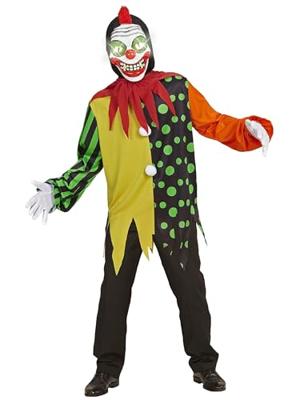 Horror Clown Jongen Kostuum Elektro