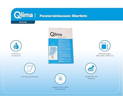 Qlima Window fitting KIT Skylight