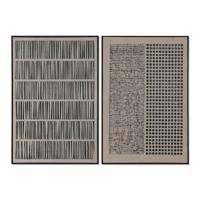 Canvas Home ESPRIT Gips Canvas 83 x 4 x 123 cm - thumbnail