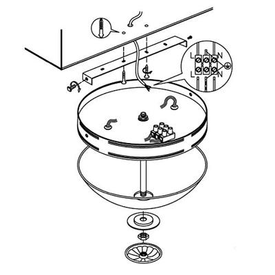 Eglo PlafondlampImperial - 82741