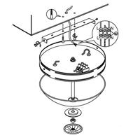 Eglo PlafondlampImperial - 82741 - thumbnail