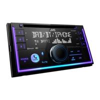 JVC KW-DB95BT Autoradio dubbel DIN Aansluiting voor stuurbediening, Aansluiting voor achteruitrijcamera, DAB+ tuner - thumbnail