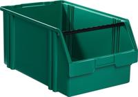 LA-KA-PE Magazijnbak | L500/450xB300xH230 mm | PS groen | 8 stuks - LK1A GRÜN LK1A GRÜN - thumbnail