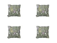 Sierkussen ca. 50x50 cm Donna green canvas Eco plus natural outdoor finishing (4 stuks) Madison - Madison - thumbnail