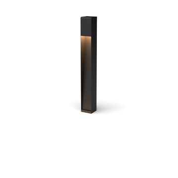 Tuinverlichting zwart 100x100x450 mm Geroba - Geroba
