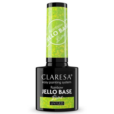 Claresa rainbow jello base coat lime 5ml Claresa rainbow jello base coat lime 5ml