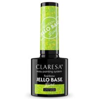 Claresa rainbow jello base coat lime 5ml - thumbnail