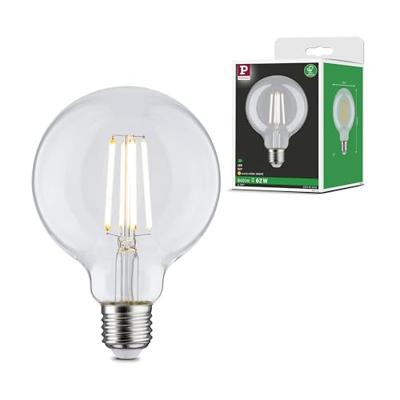 Paulmann 29123 LED-lamp Energielabel A (A - G) E27 4 W Warmwit (Ø x h) 95 mm x 138 mm 1 stuk(s)