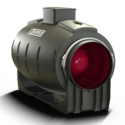 Vortice Buisventilator Lineo 200t 'quiet' - Aansluiting 200mm - 3 Standen Met Nalooptimer Vortice Buisventilator Lineo 200t 'quiet' - Aansluiting 200mm - 3 Standen Met Nalooptimer