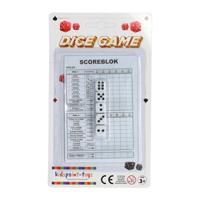 Dobbelspel met Scoreblok en 5 Dobbelstenen - thumbnail