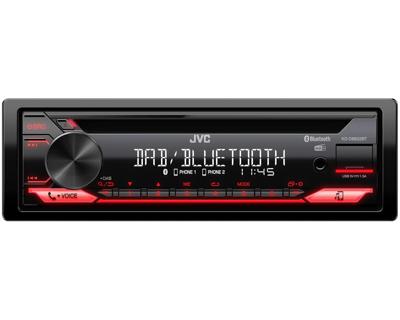 JVC KDDB622BT Autoradio enkel DIN Aansluiting voor stuurbediening, Bluetooth handsfree, DAB+ tuner JVC KDDB622BT Autoradio enkel DIN Aansluiting voor stuurbediening, Bluetooth handsfree, DAB+ tuner