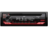 JVC KDDB622BT Autoradio enkel DIN Aansluiting voor stuurbediening, Bluetooth handsfree, DAB+ tuner - thumbnail