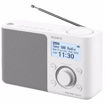 Sony XDR-S61D DAB draagbare radio Wit