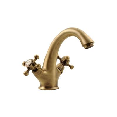 Wastafelmengkraan Sapho Antea 2-knop Uitloop 12 cm Brons (incl. clickwaste) Wastafelmengkraan Sapho Antea 2-knop Uitloop 12 cm Brons (incl. clickwaste)